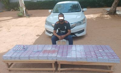 Kano Police Command Arrests Man In Possession Of Tramadol Worth N25 Million