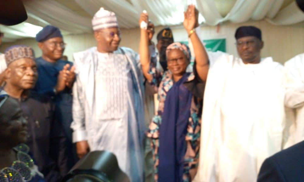 2023: Fintiri Unveils Female Deputy Governorship Candidate As Running Mate In Adamawa