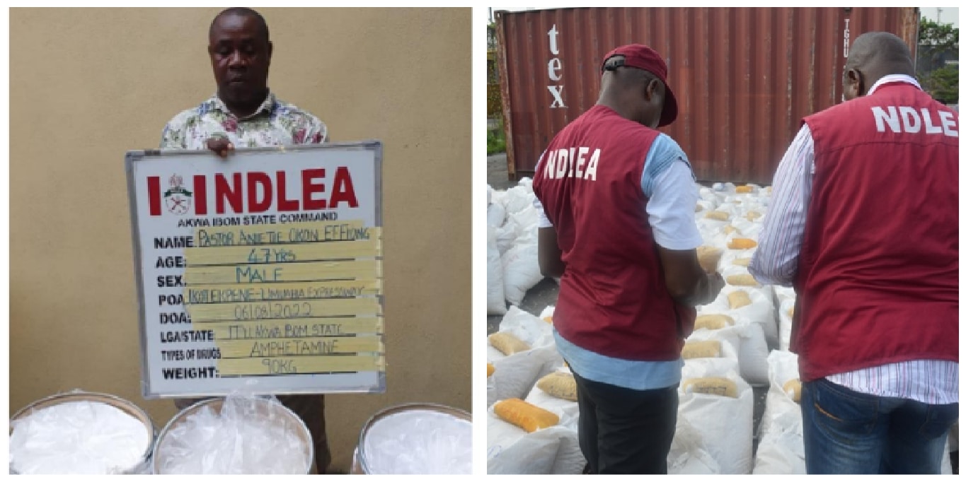 NDLEA Arrest Pastor With Three Drums Of Illicit Drugs