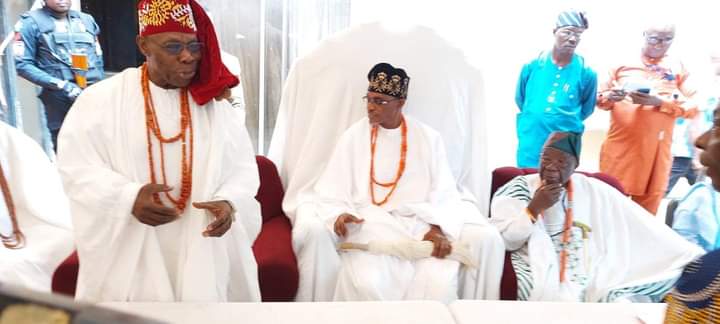 Obasanjo Pledges Loyalty To New Olowu Of Owu [Photos]