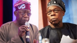 2023 Presidency: Nigerians React As Tinubu Set To Meet Obasanjo