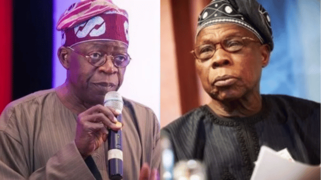 2023 Presidency: Nigerians React As Tinubu Set To Meet Obasanjo