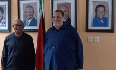 2023: Peter Obi Visits South African Ambassador To Nigeria [Photos]