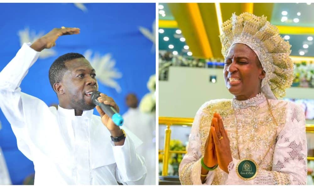 Popular Prophet, Oladele Genesis Attacks 'Spiritual Mother', Esther Ajayi In Public - [Video]