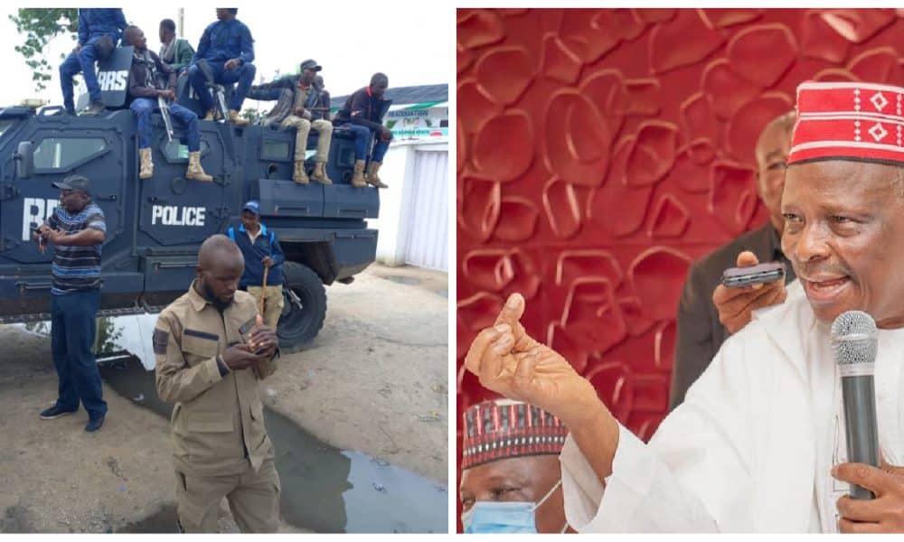Kwankwaso Reacts As Security Operatives Seal NNPP Headquarters In Borno