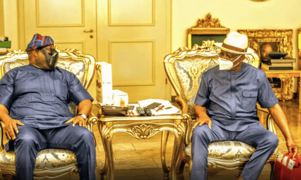 Wike and Dele Momodu