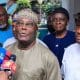 Apologise For Lying That Obasanjo As President Knelt Before Me - Atiku Tells Wike