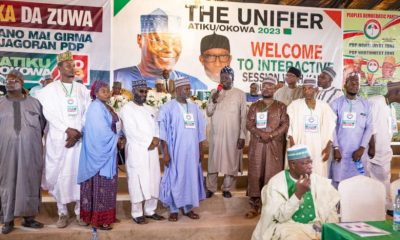 2023: Ayu Receives Buhari Supporters To PDP In Kano [Photos]