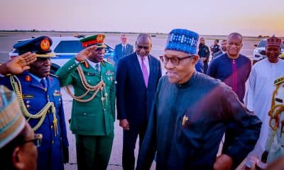 Buhari Returns To Abuja From London After Medical Check-up