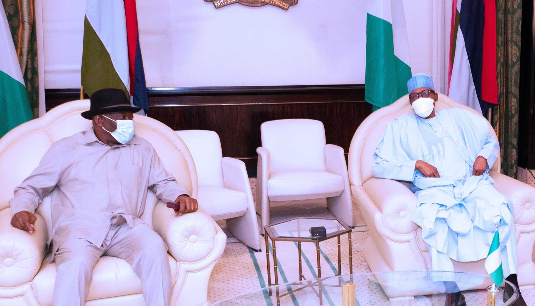 You Have Offered Your Best To Nigeria - Jonathan Tells Buhari