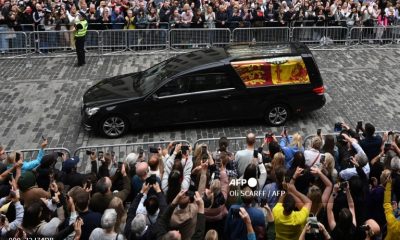 Queen Elizabeth II’s Coffin Leaves Balmoral, Arrives In Edinburgh Palace