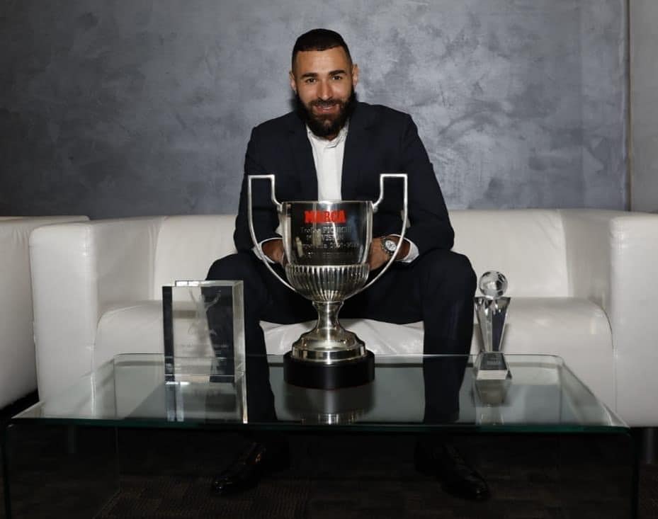 Karim Benzema won the Pichichi Award