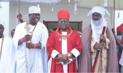 Oba Of Benin Meets Ooni Of Ife, Emir Of Kano Behind Closed-door
