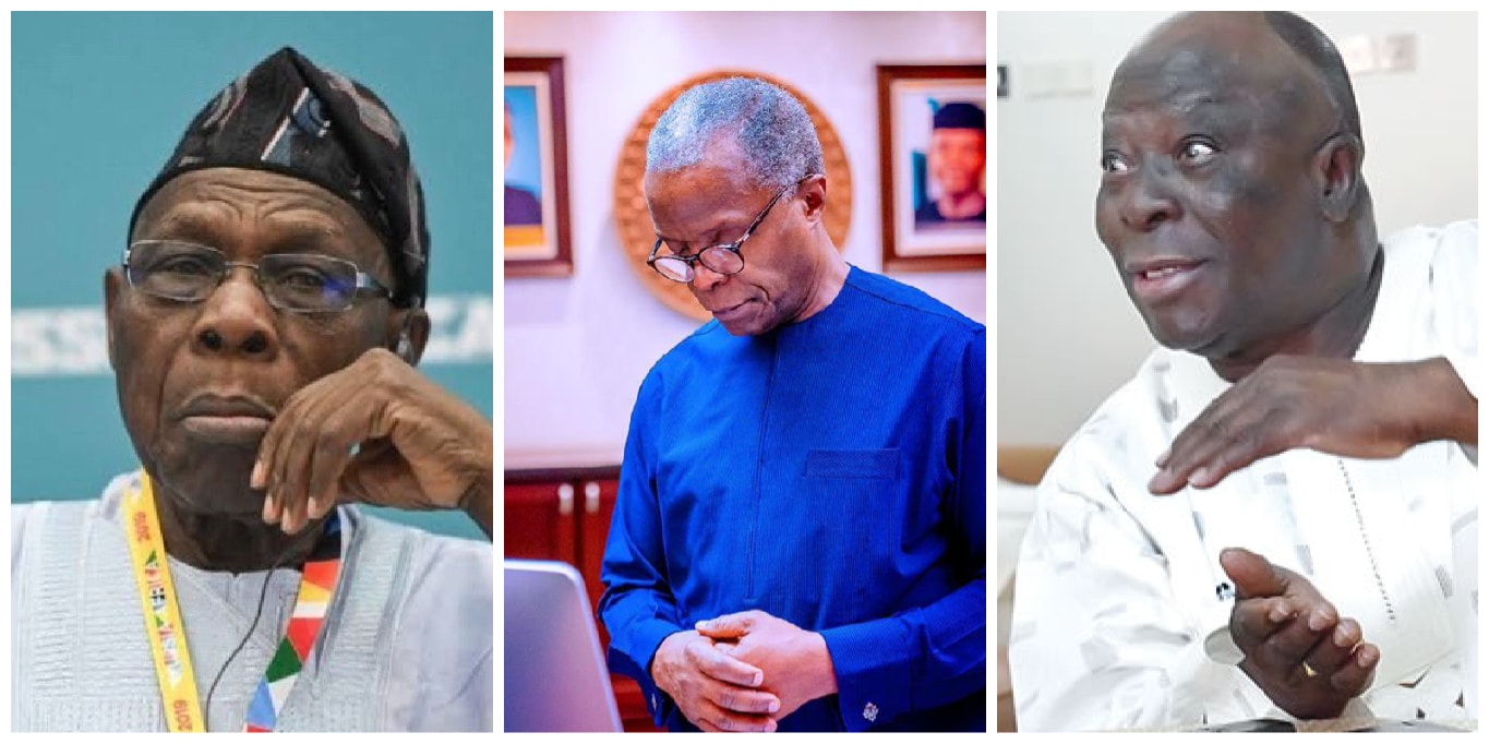 VP Osinbajo, Obasanjo Are Reason Why Afenifere Won't Support Tinubu, Atiku - Adebanjo