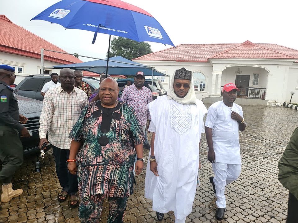 Oyo Lawmaker, Shina Peller Meets Osun Governor-Elect, Adeleke