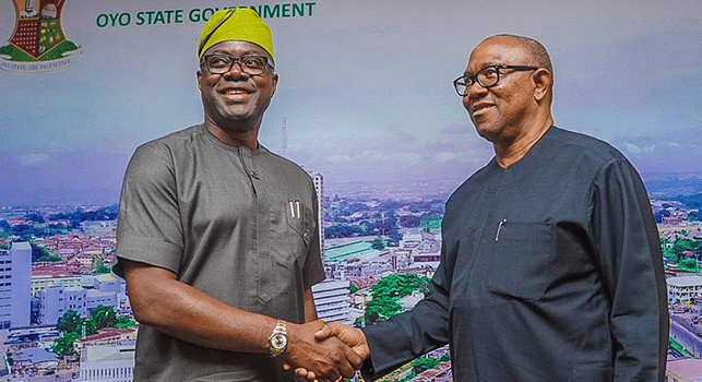 2023 Presidency: Peter Obi Visits Seyi Makinde In Ibadan