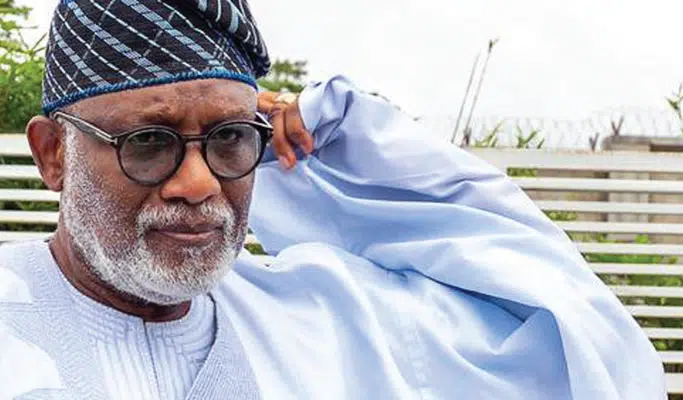 Mixed Reactions As Recent Picture Of Gov. Rotimi Akeredolu In Germany Emerges On Social Media