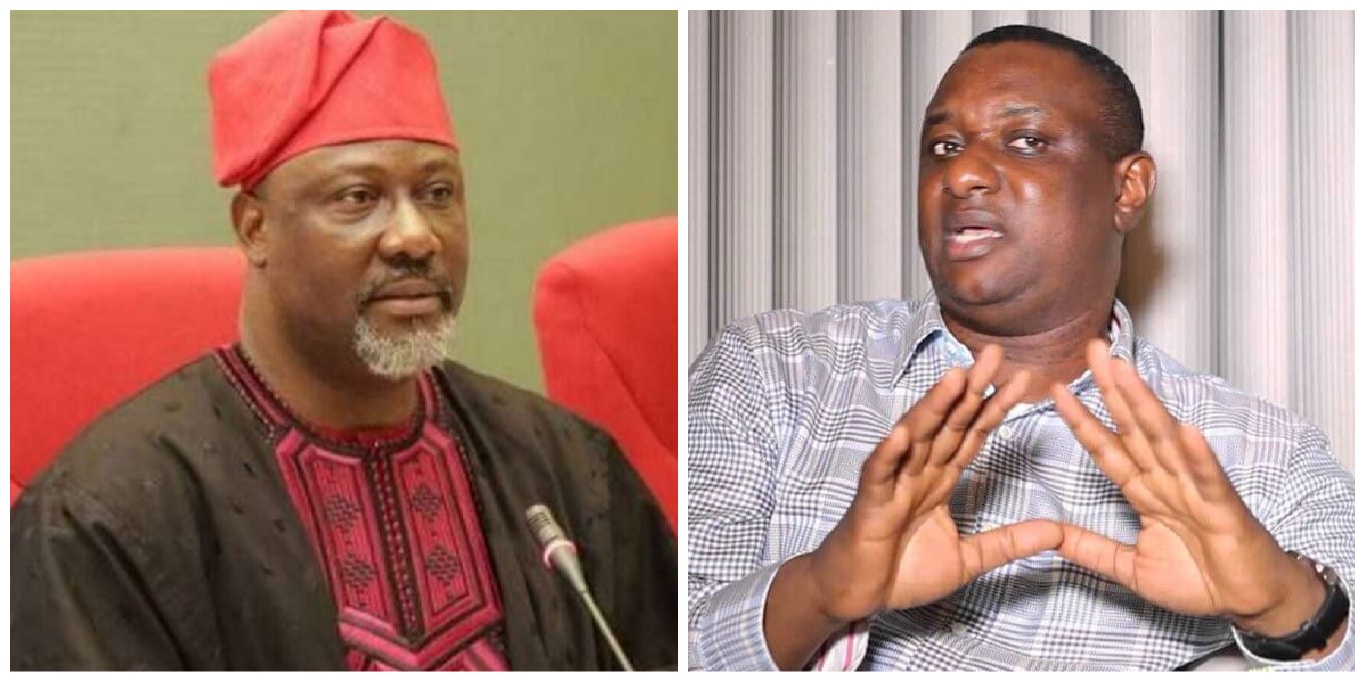 "Height Of Imbecility" - Keyamo Knocks Dino Melaye, Okowa For Mocking Tinubu's Health