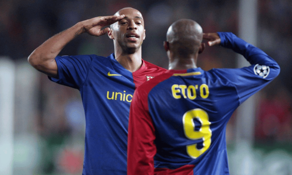 Samuel Eto'o Claims Theirry Henry Was Not On His Level