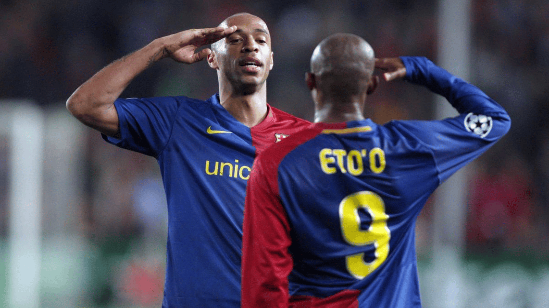 Samuel Eto'o Claims Theirry Henry Was Not On His Level