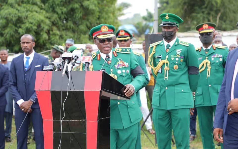 Nigerian Army Promotes 122 Senior Officers (See List)