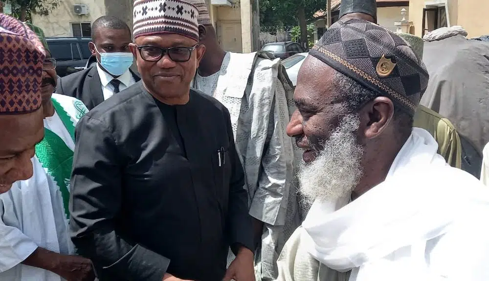 Peter Obi, Baba-Ahmed Visit Sheikh Gumi In Kaduna (Photos)
