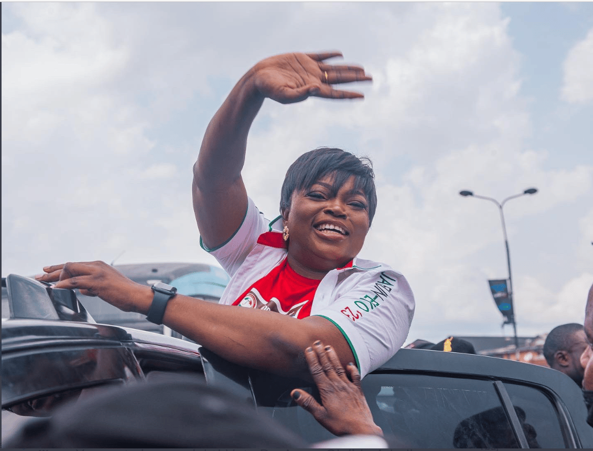 Lagos PDP Deputy Gov Candidate, Funke Akindele Takes Campaigns To Alimosho - [Photos]