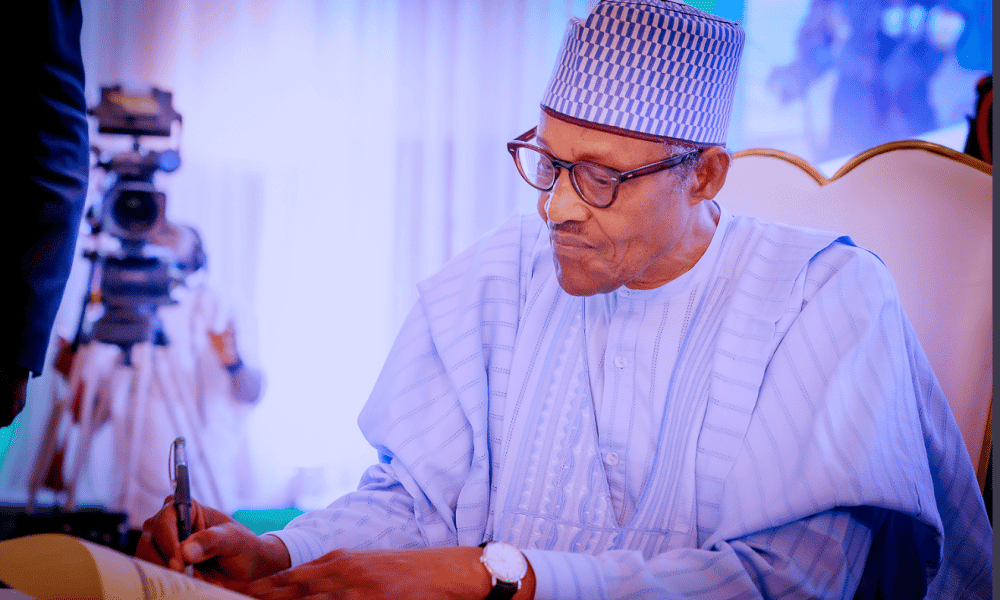 Breaking: President Buhari Signs 2023 Budget