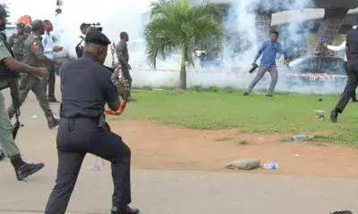 [BREAKING] #NigeriaDecides: Oluomo Shot Dead At Ondo INEC Collation Centre