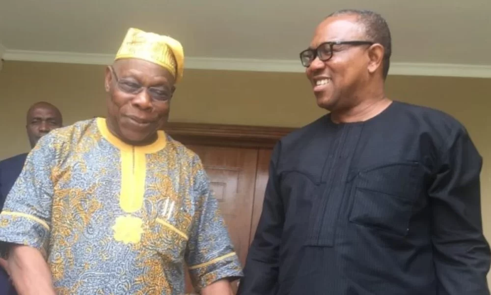 Happy Birthday Daddy - Peter Obi Sends Message To Obasanjo