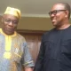 Happy Birthday Daddy - Peter Obi Sends Message To Obasanjo
