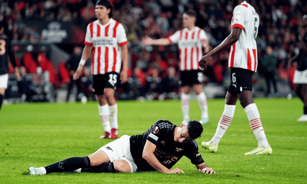 UEL: Poor Defensive Error Hands PSV The Victory Over Arsenal