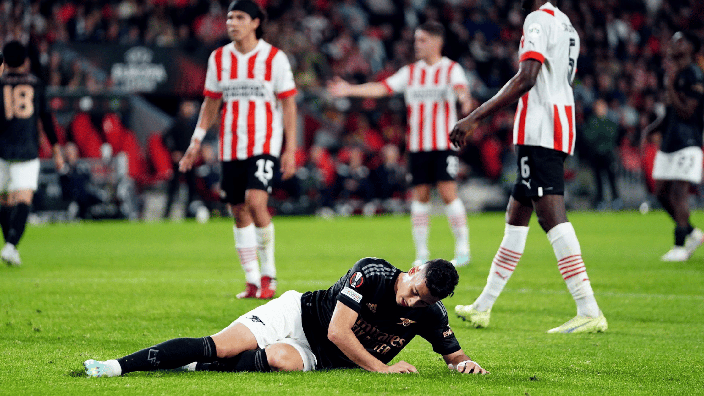 UEL: Poor Defensive Error Hands PSV The Victory Over Arsenal