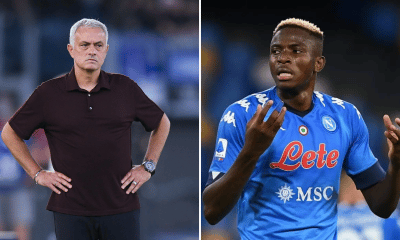 AS Roma Manager, Jose Mourinho Speaks On Osimhen's Style Of Play