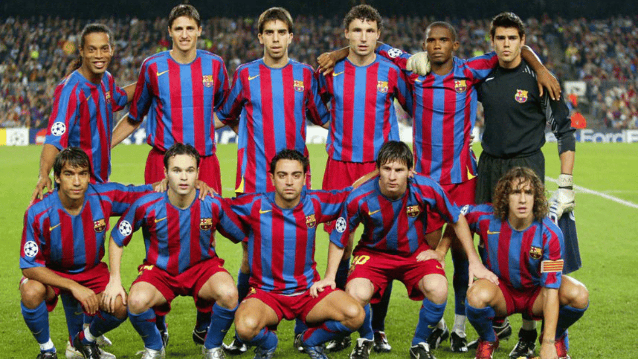 Barcelona 2005/2006 Squad