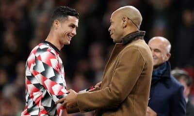 Cristiano Ronaldo And Thierry Henry Share Touching Moment