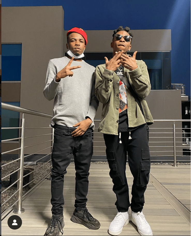 Mayorkun and Ayo Freeman