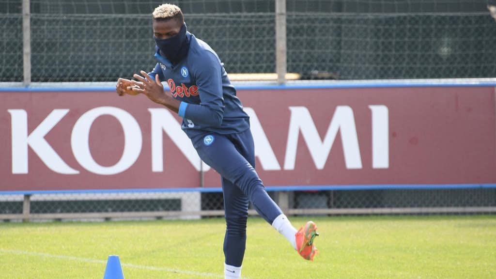 Super Eagle's Striker Resumes Full Training With Napoli