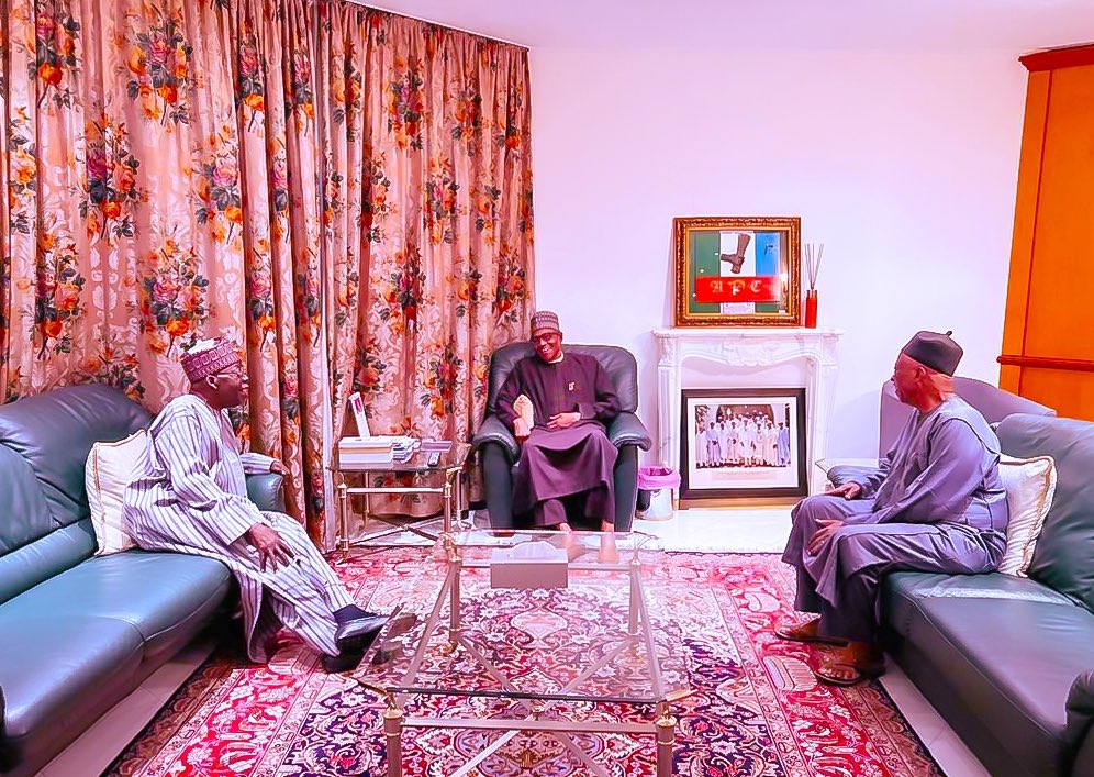 2023: Details Of Buhari's Meeting With Tinubu, Adamu Emerge