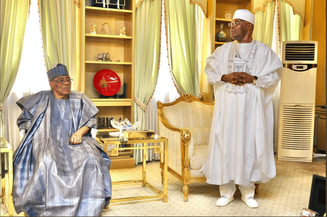 JUST IN: What Atiku Said After Meeting With IBB, PDP Stalwarts In Minna