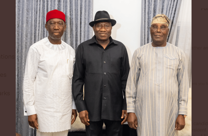 PDP Crisis: More Details Of Atiku's Meeting With Jonathan Emerge