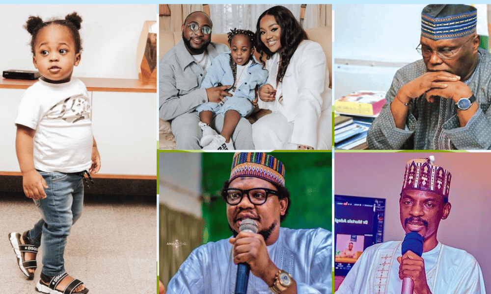 Atiku, Garba, Buhari's Aide, Ahmad Message Davido, Chioma Over Ifeanyi's Death