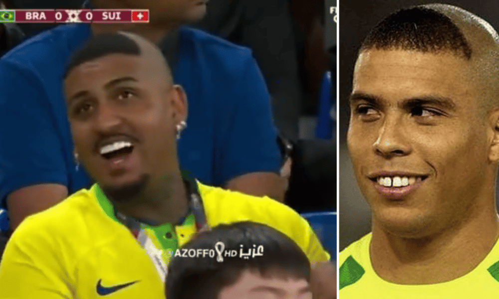 Brazilian fan rocks Ronaldo's haircut