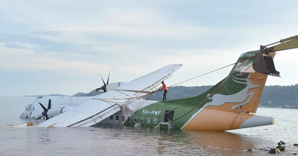 In the aftermath of the death of 19 people in the plane crash in Tanzania, the country's Prime Minister Kassim Majaliwa leads the funeral service for the missing passengers