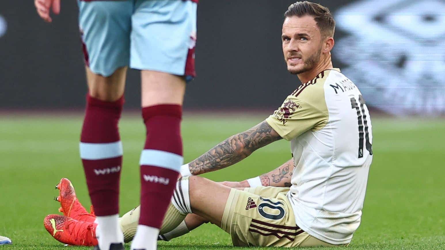 James Maddison's Injury concerns against Westham has been played down by Brendan Rogers