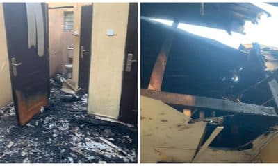 Ogun INEC Office Set Ablaze By Hoodlums