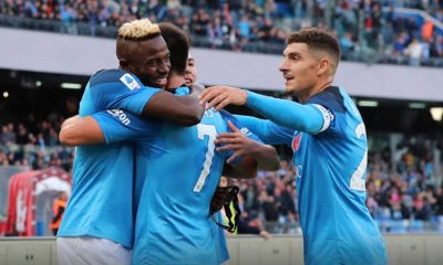 As Napoli defeat Udinese, Osimhen shines.