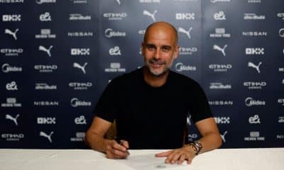 Pep Guardiola Signs New Man City Contract