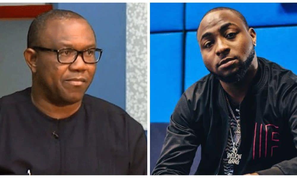Peter Obi Obi Sympathizes With Davido, Chioma Over Ifeanyi's Death
