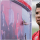 Manchester United Tear Off Ronaldo’s Poster From Old Trafford
